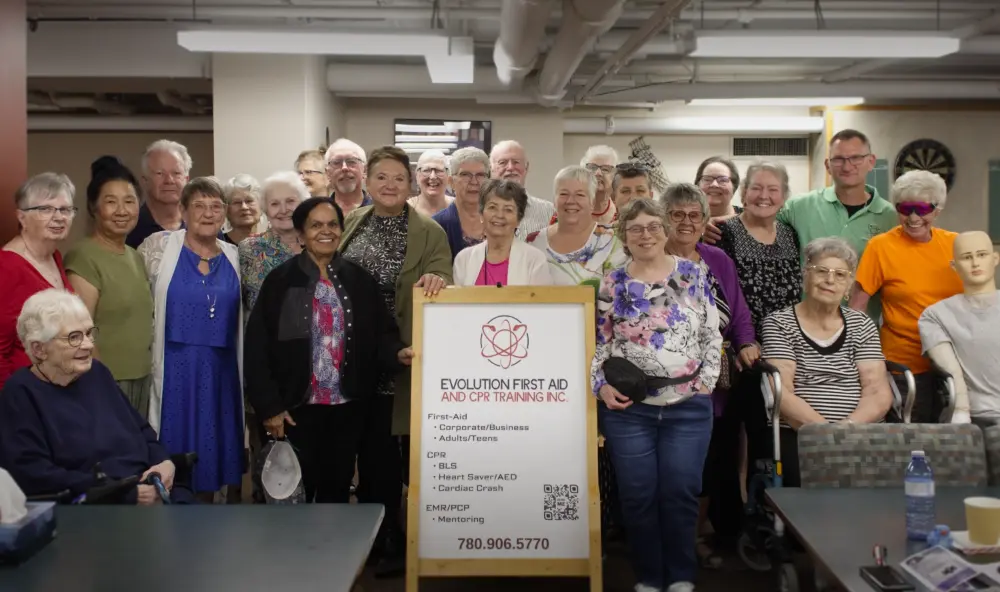 Seniors Safe Group Photo at the end of the day